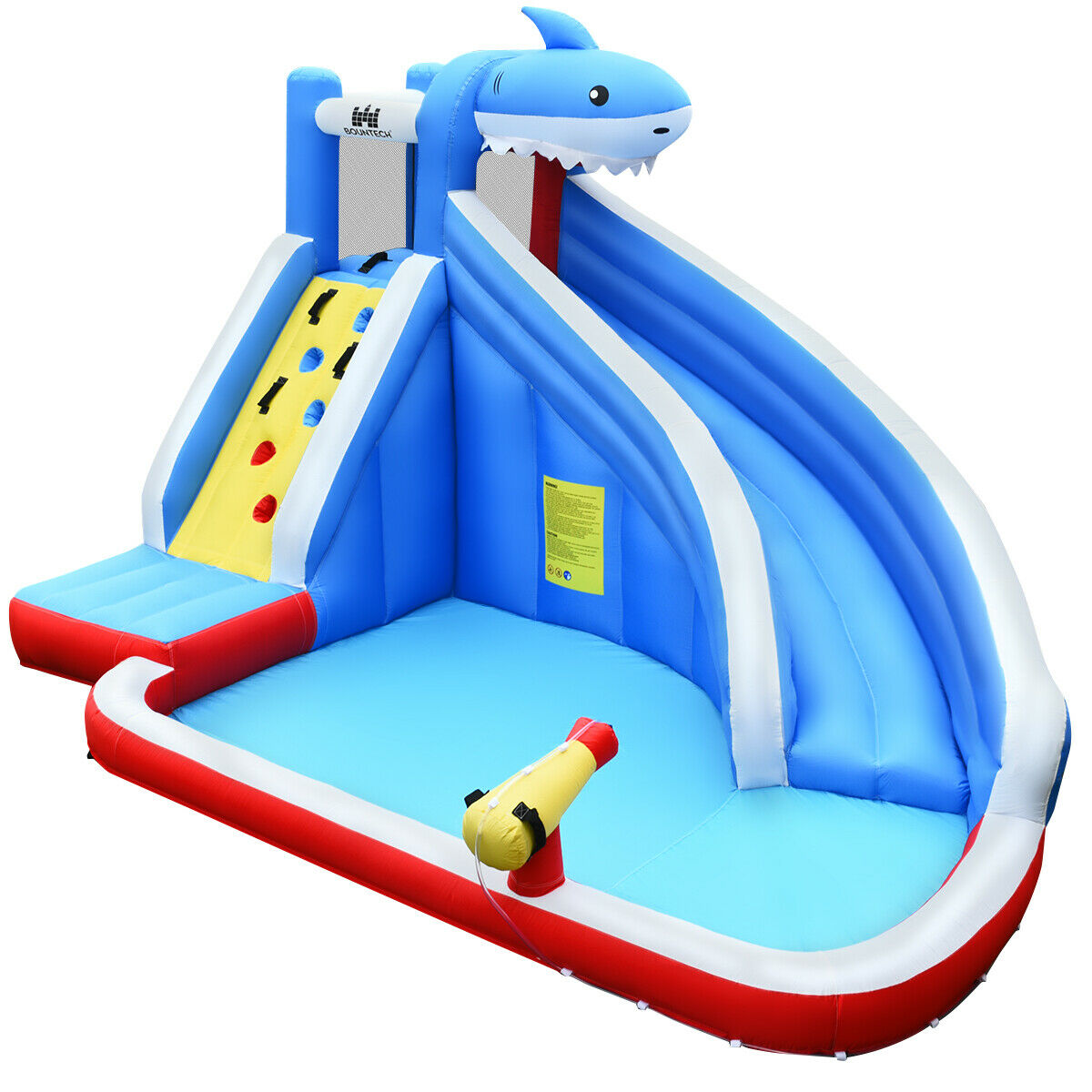 Shark Splash Adventure Inflatable Water Slide