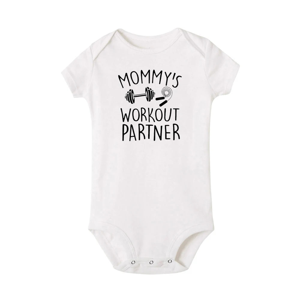 Strong Like Mom Baby Bodysuit