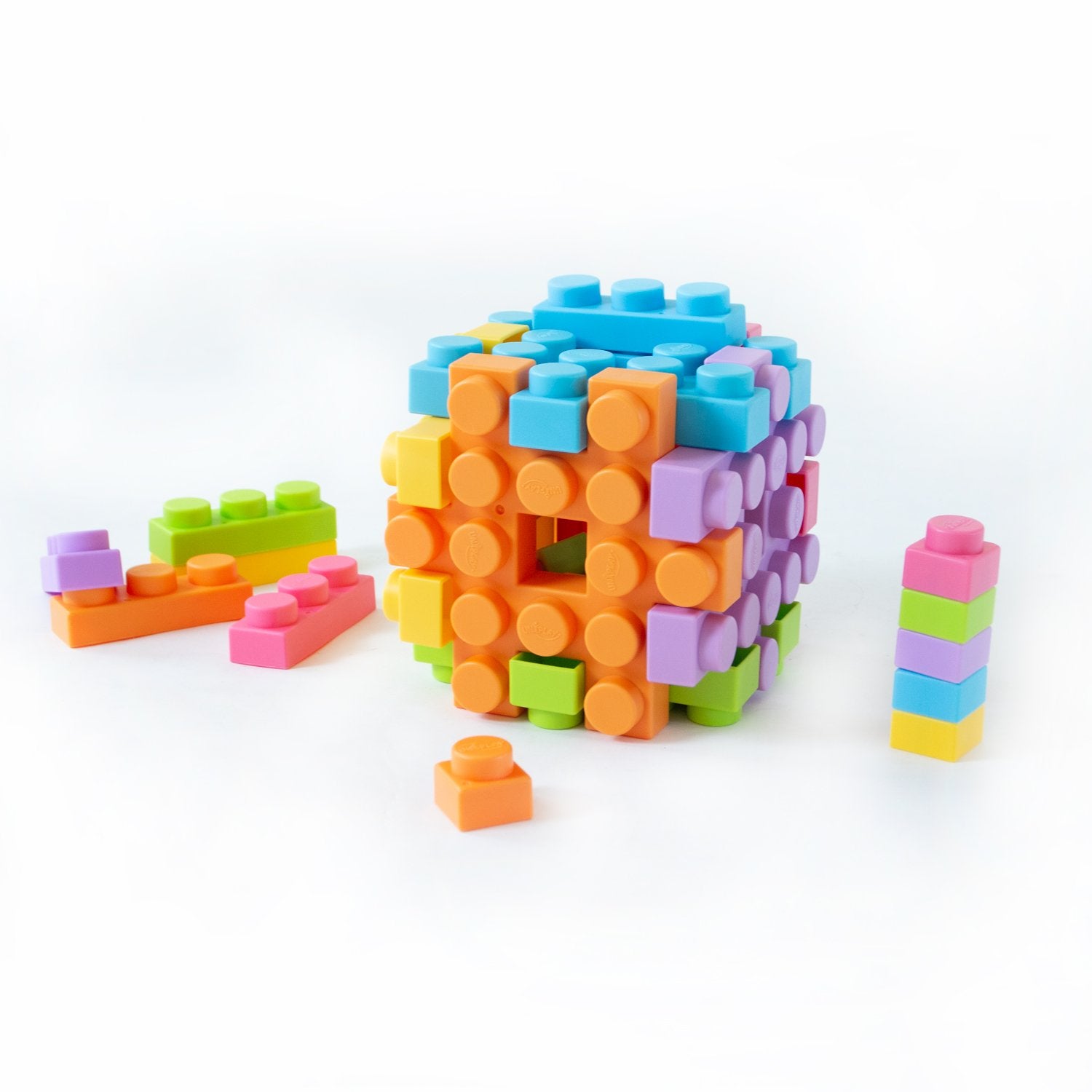 UNiPLAY Waffle Play Cube Blocks - Fun-inspired development for kids of all ages!