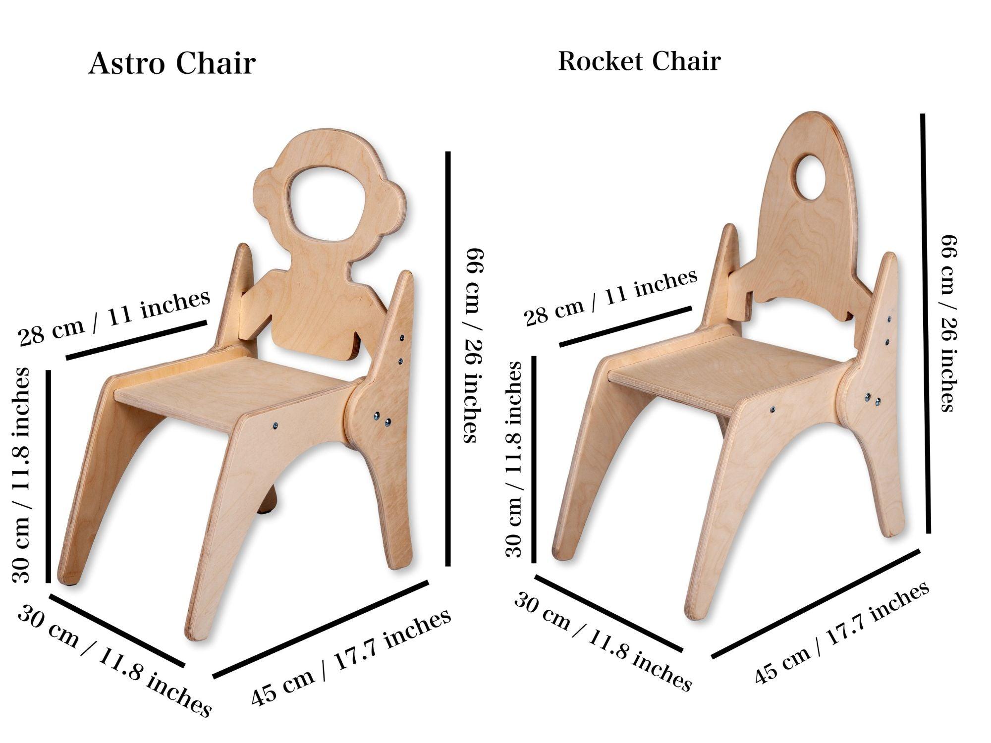 Montessori Table and Chair Set