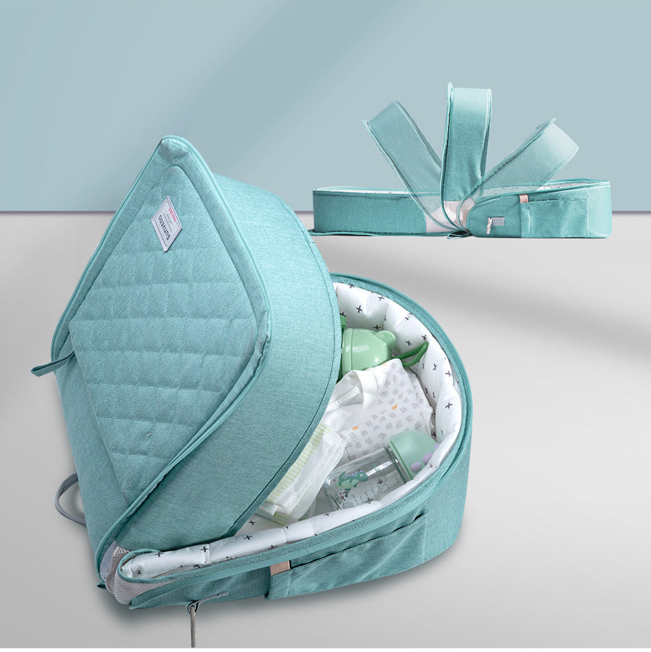 All-in-One Parent Pal" Diaper Backpack with Changing Pad