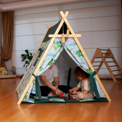 Bunny Wonderland XL Play Tent with Play Mat